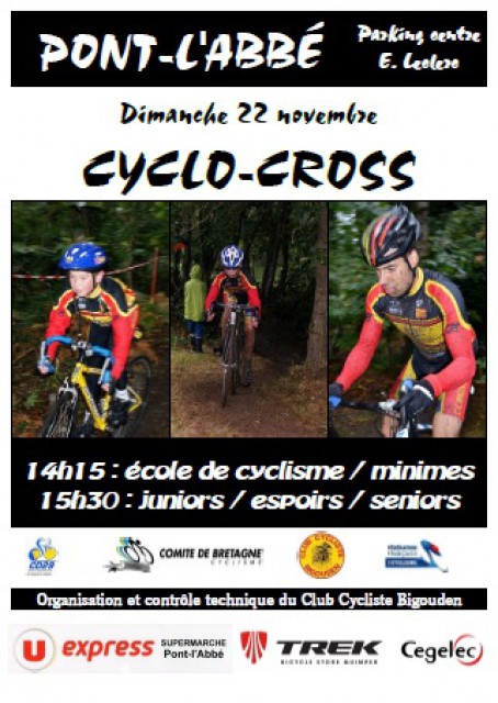 Cyclo-cross de Pont-L'Abb (29) : pour succder   Goasguen 