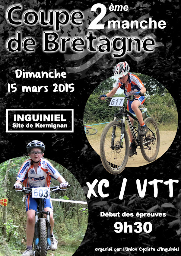 Coupe de Bretagne de VTT #2 : rendez-vous  Inguiniel