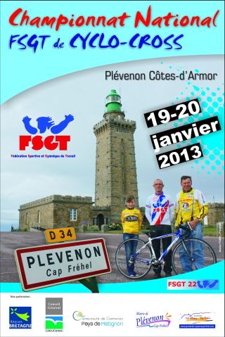 National de cyclo-cross FSGT  Plvenon (22) ce week-end