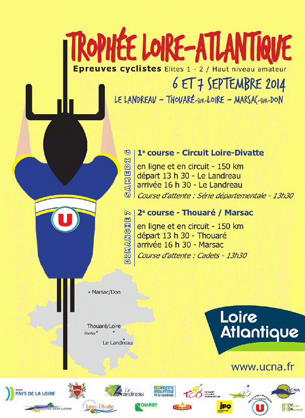 Trophe Cycliste Elites Loire-Atlantique : chaud week-end !