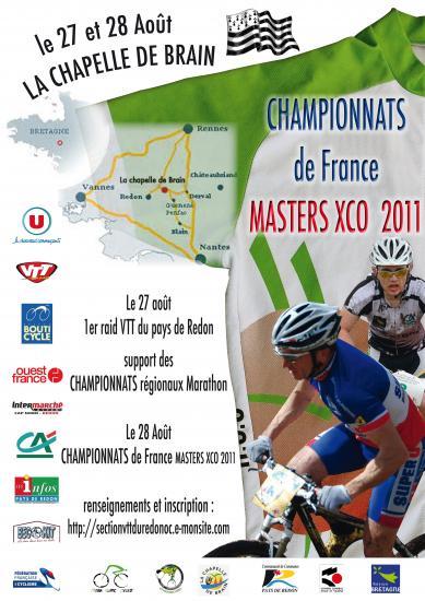 Championnat de France VTT Masters  La Chapelle de Brain 