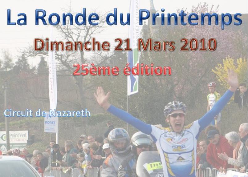 25e Ronde du Printemps Juniors dimanche  Plancot : les engags 