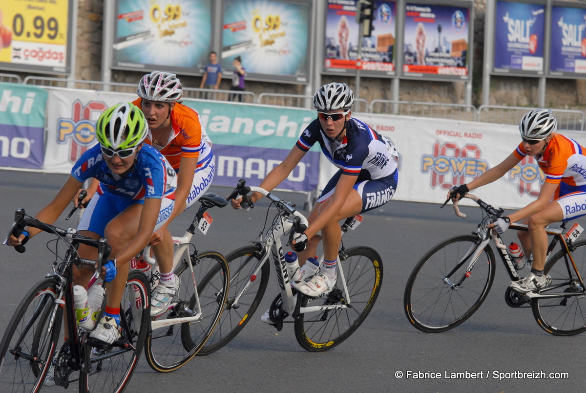 Aude Biannic fait ses premiers pas en coupe du Monde  Plouay  