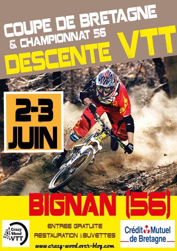 Les descendeurs  Bignan (56) ce week-end 