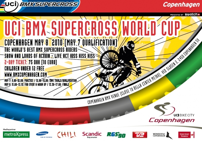 Coupe du Monde Supercross BMX: Nombre record d’inscrits pour Copenhague