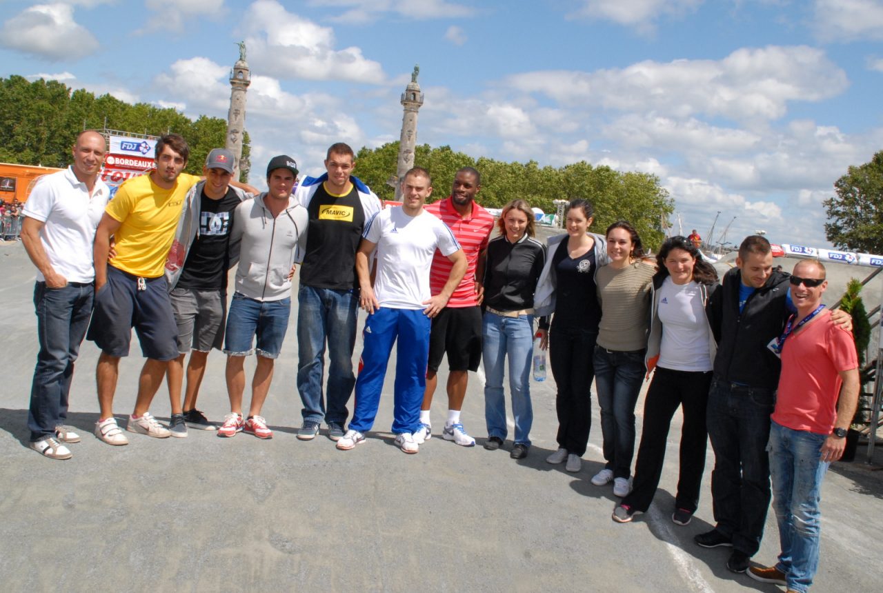 BMX et Piste  Bordeaux : rencontre entre les pistards et les bicrosseurs 