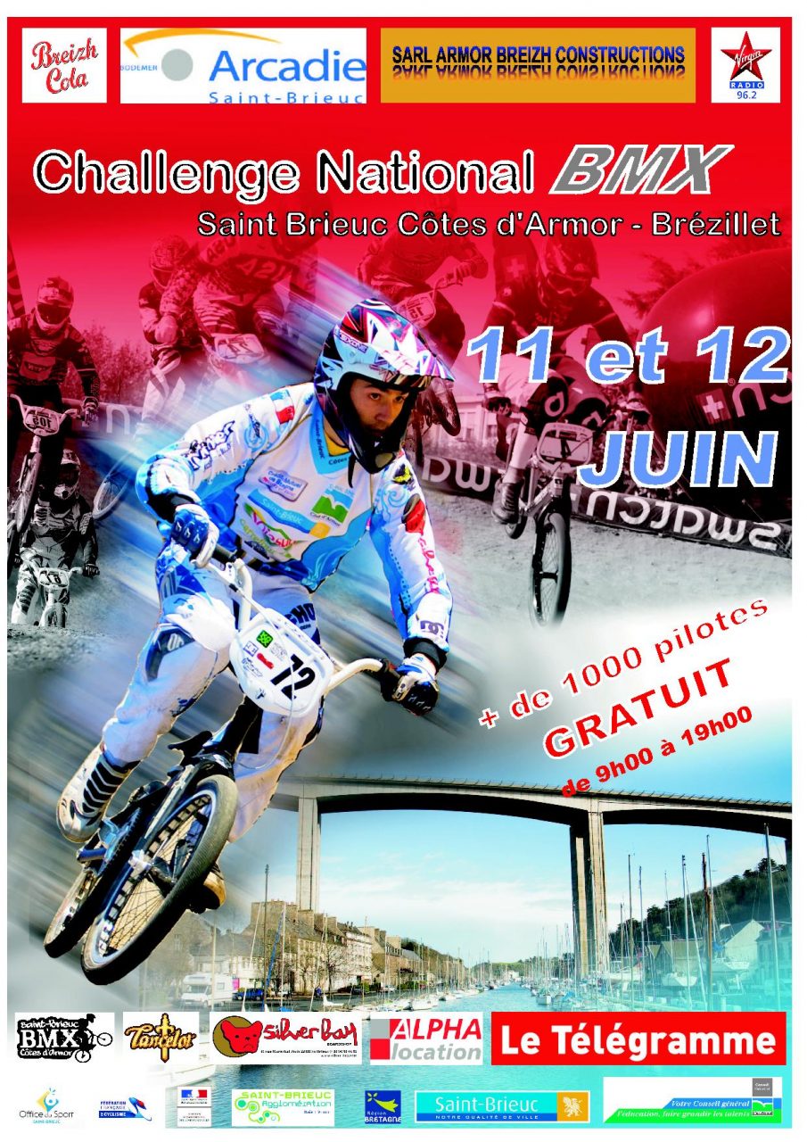 Challenge National BMX  Saint-Brieuc : 951 pilotes au dpart !