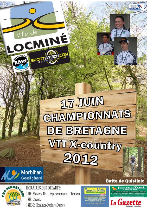 Bretagne VTT  Locmin dimanche