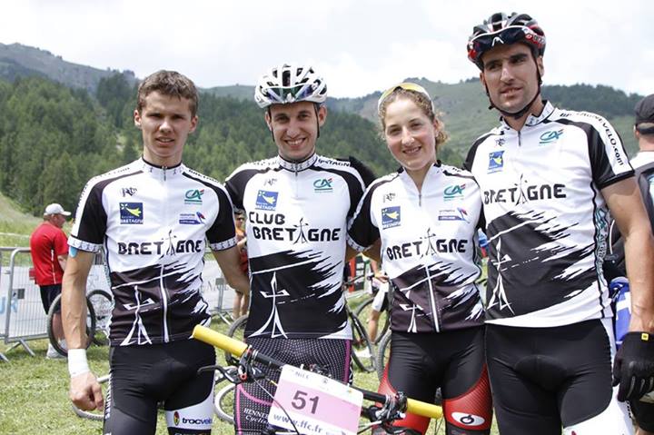 Championnat de France VTT / Relais des comits : la Bretagne 5e 