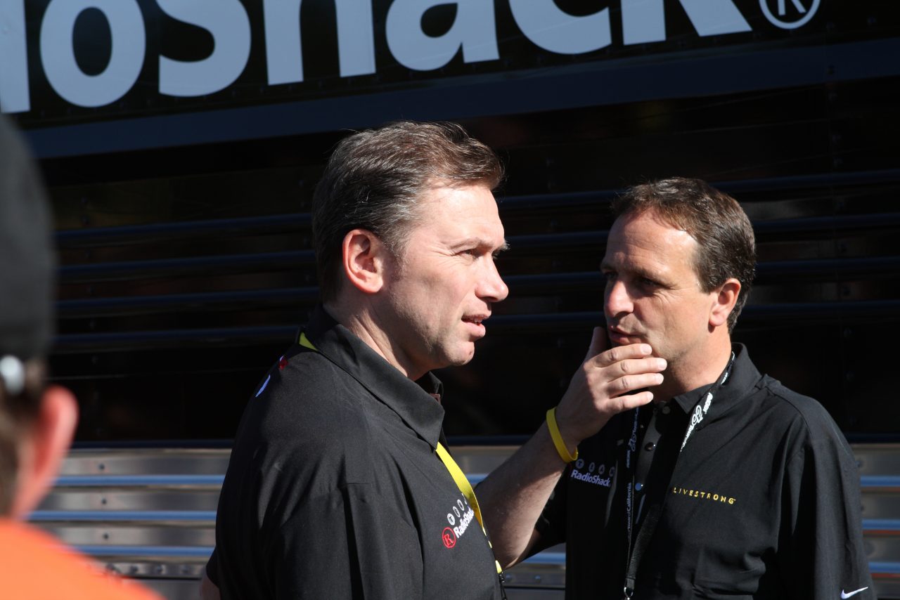 Radioshack Nissan Trek se spare de Johan Bruyneel