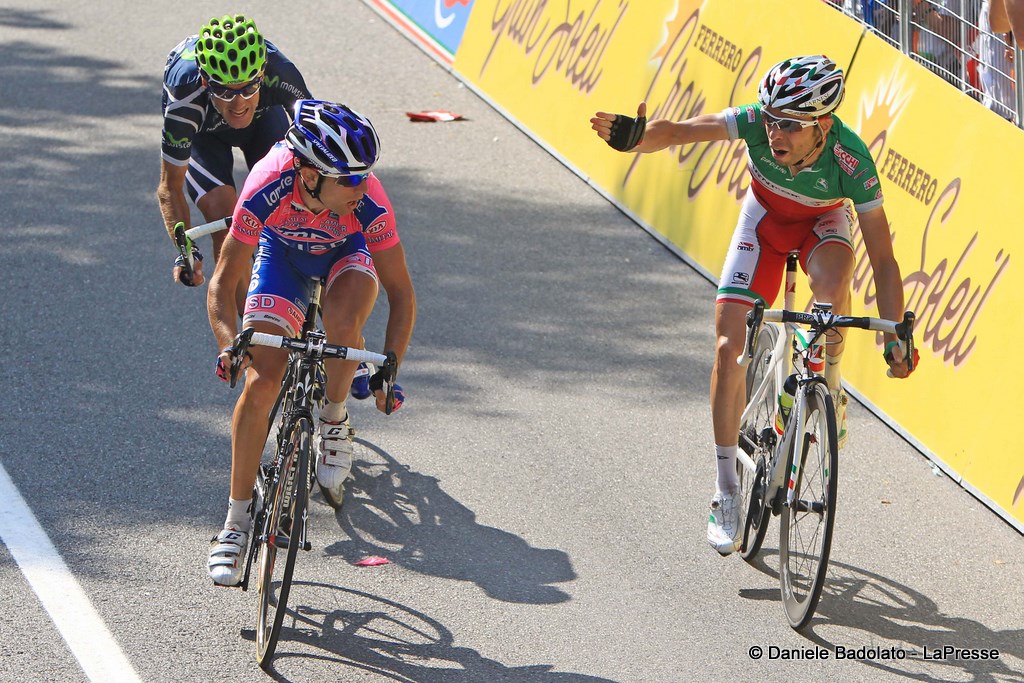 Tour d'Italie : Ulissi s'impose, Visconti dclass 