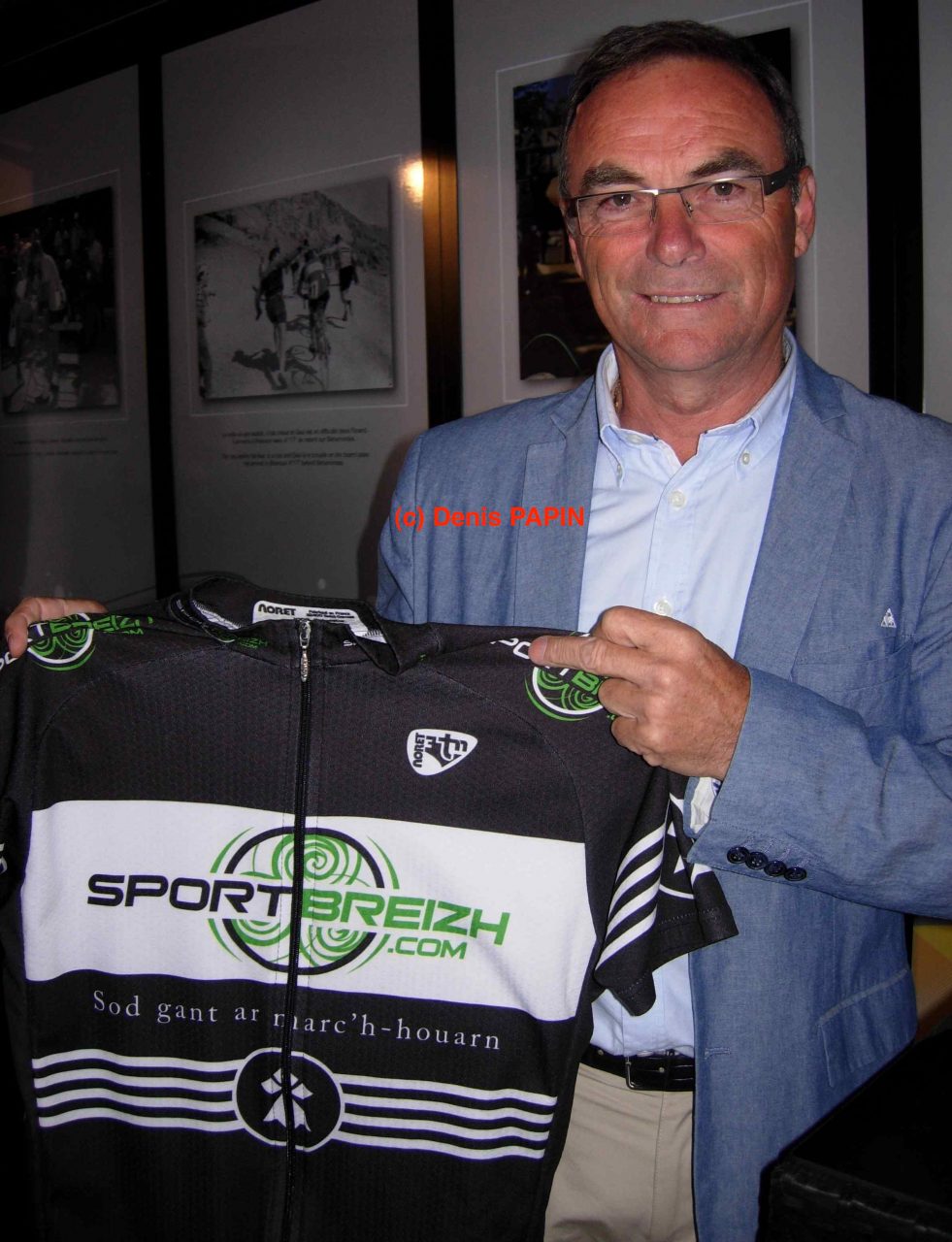 Les champions cyclistes supporters de Sportbreizh