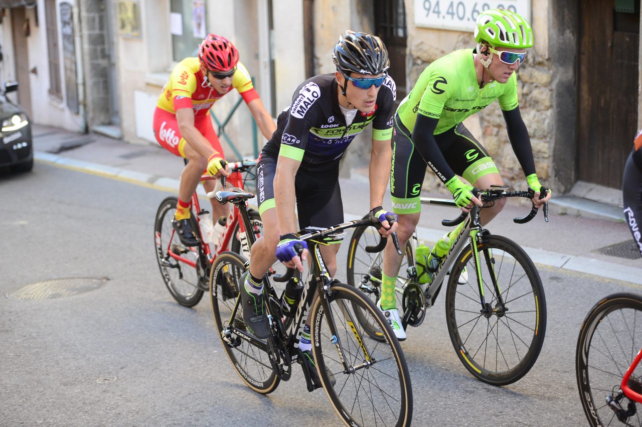 Les Bretons au dpart  du GP Samyn