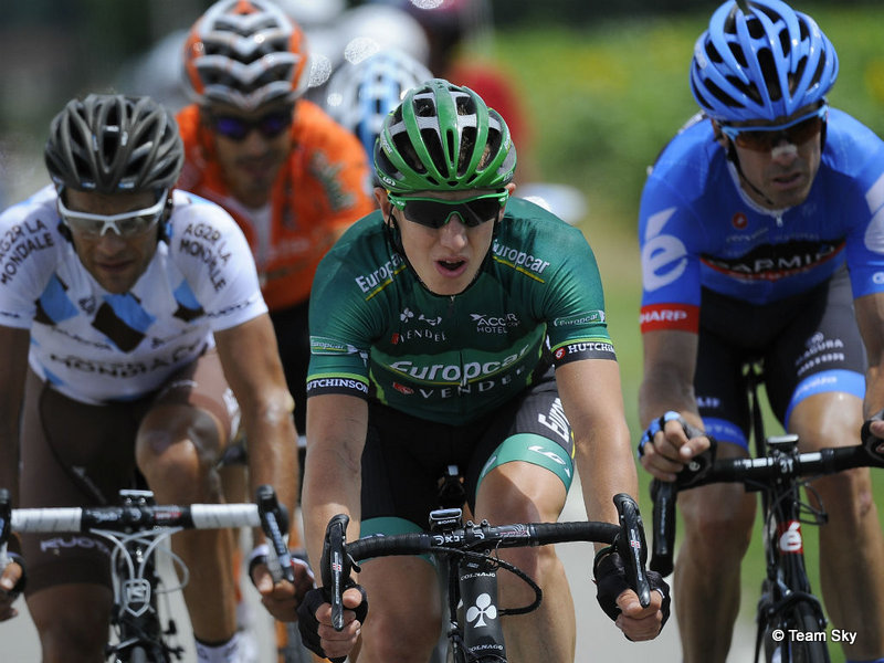 Tour de France: Cyril Gautier proche de la victoire.