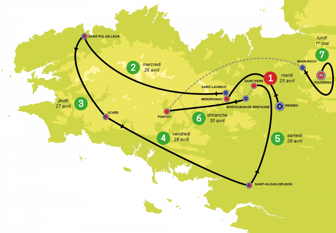 Un parcours pour les costauds !