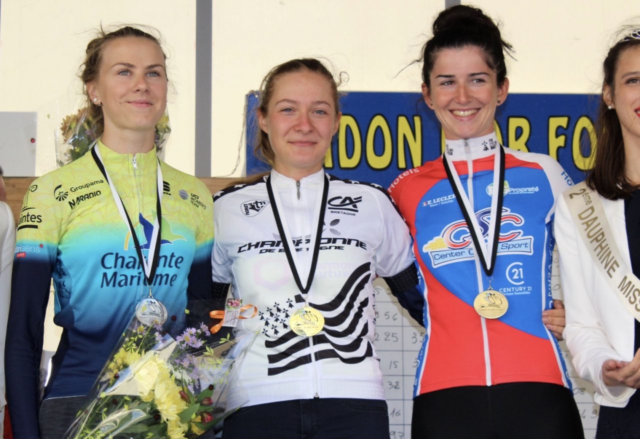 Bretagne CLM dames: Le Mouel et Squiban championnes