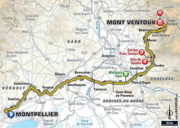 Etape #12 : le Ventoux escamot 