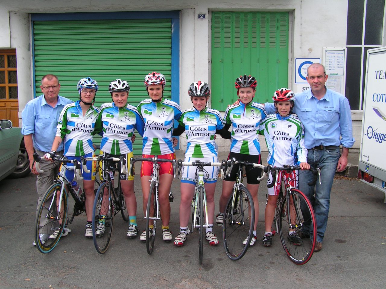  Objectif  2012 : journe du cyclisme fminin dans les Ctes d'Armor