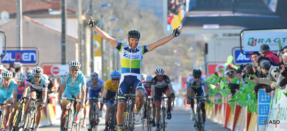 Paris-Nice # 4 : Albasini au sprint  Saint-Vallier