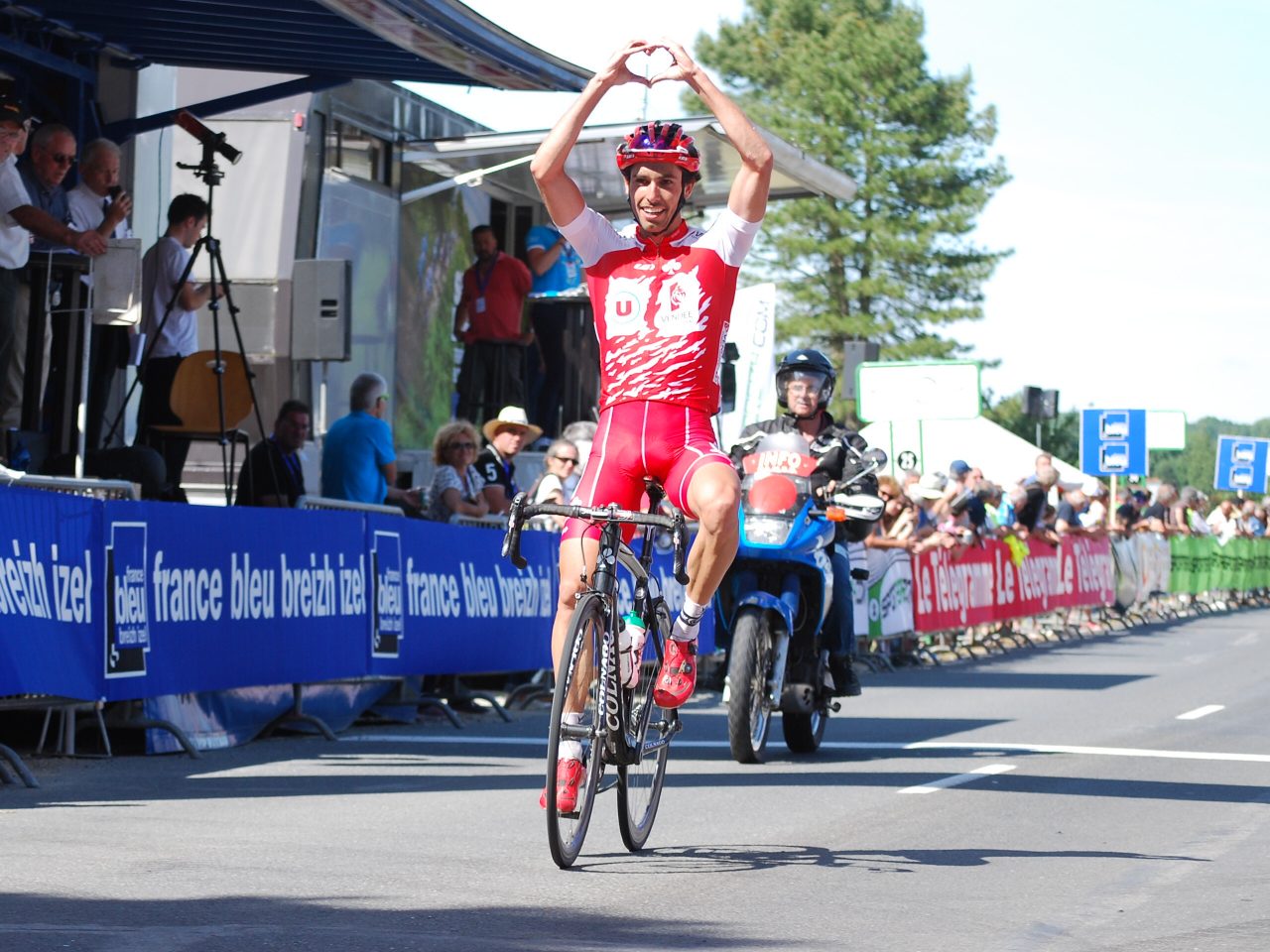 Etape 1: Romain Guyot sur le final