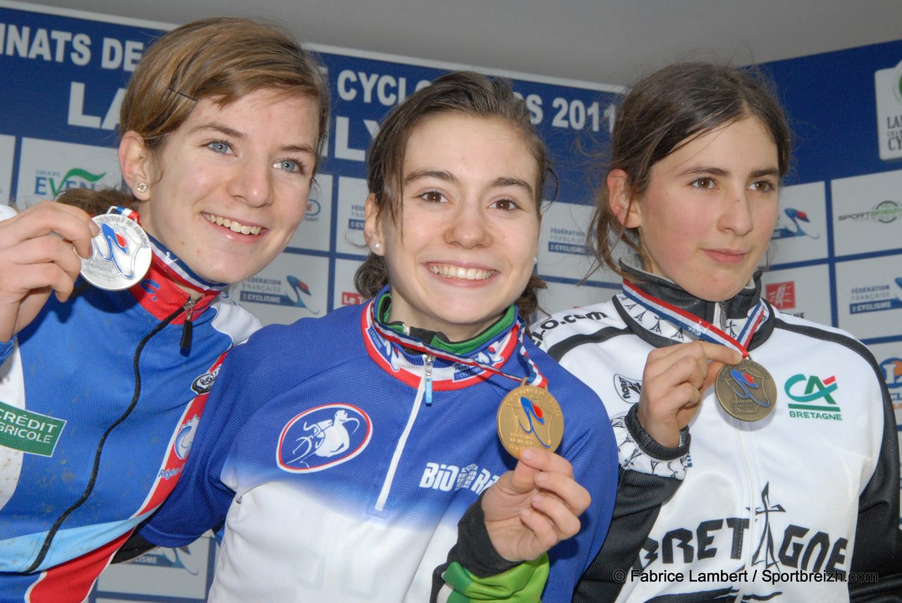 Championnat de France de cyclo-cross : les cadettes