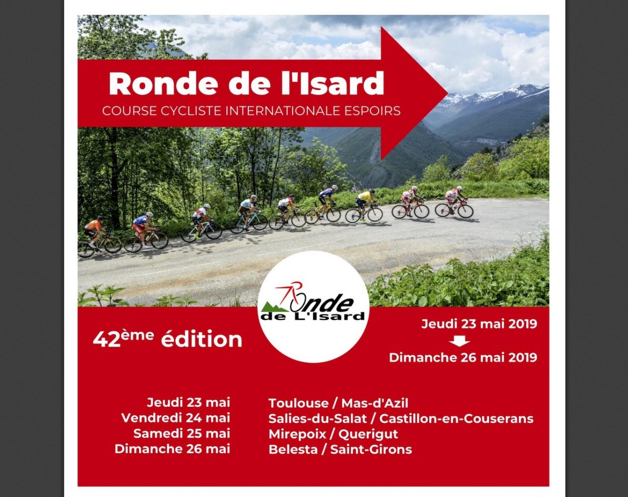 Ronde de l'Isard: avec Loudac et Nantes