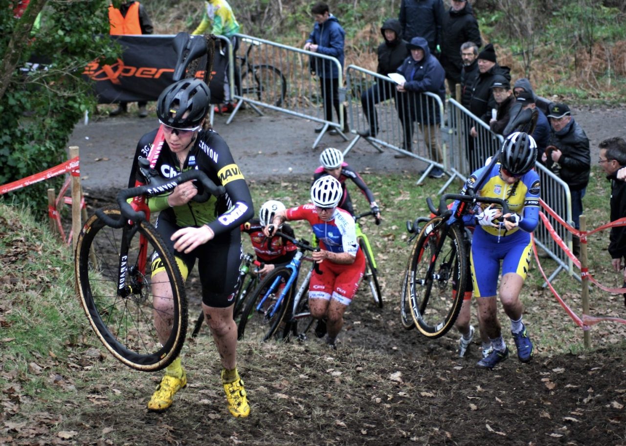 Bretagne CX Dames : Amandine Fouquenet n’a pas trembl