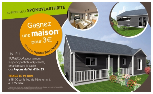 Une maison  gagner !!!!!!