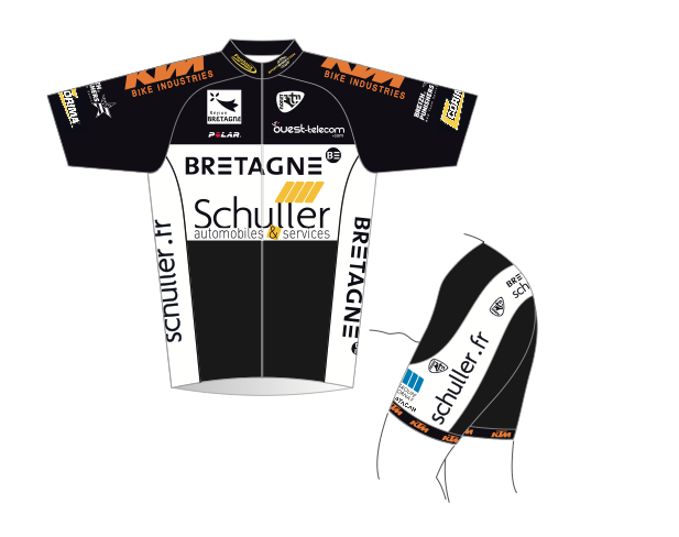 Le nouveau maillot de Bretagne-Schuller