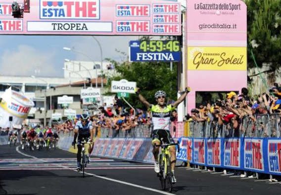 Giro, 8e tape : Gatto devant Contador/ Le Mvel  9e