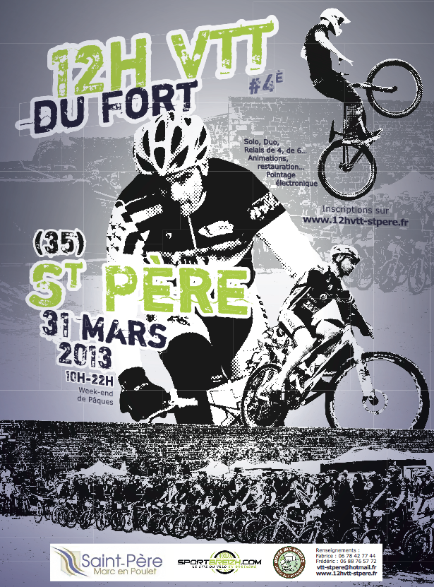 12h VTT Saint-Pre 2013 : inscrivez-vous !