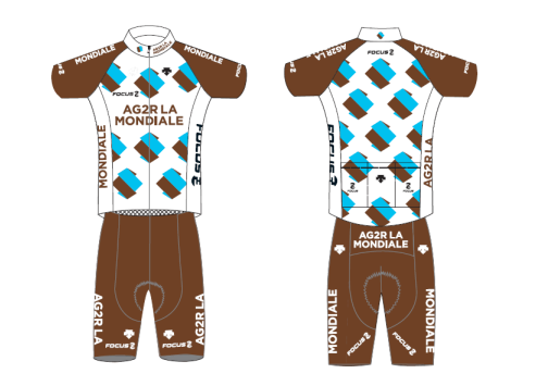 AG2R La Mondiale : le nouveau maillot