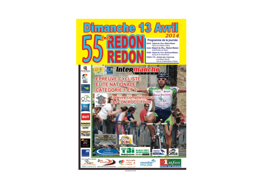 55me Redon-Redon : il reste des places