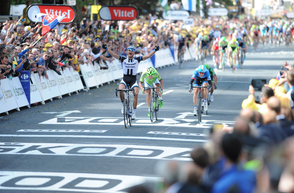 Le premier bouquet (encore) pour Kittel