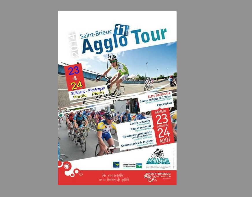 11me Agglo Tour : programme et partants