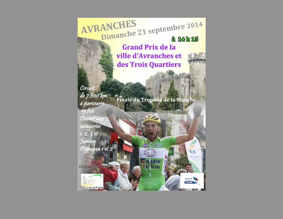 GP d'Avranches : pour succder  Jgou et Ragot