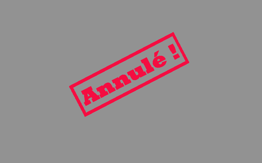 Attention : annulation  Trouville la Haule