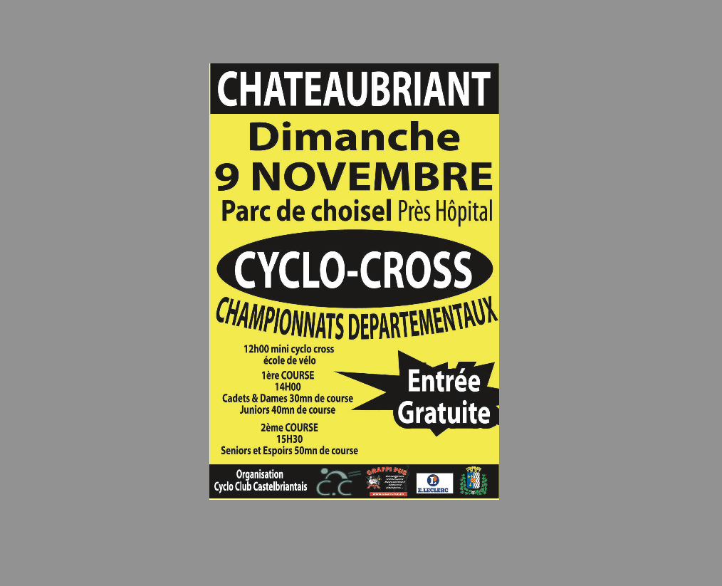 Cyclo-cross : dpartementaux 44