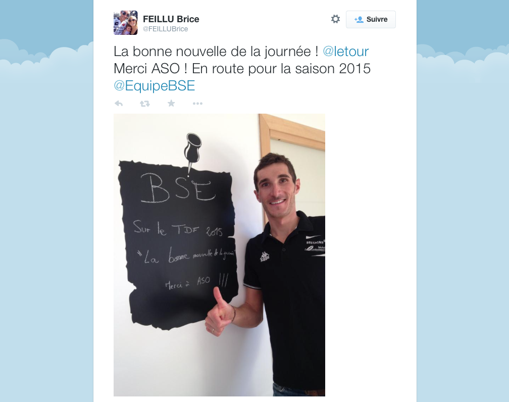 Le Tour de France 2015 avec BSE