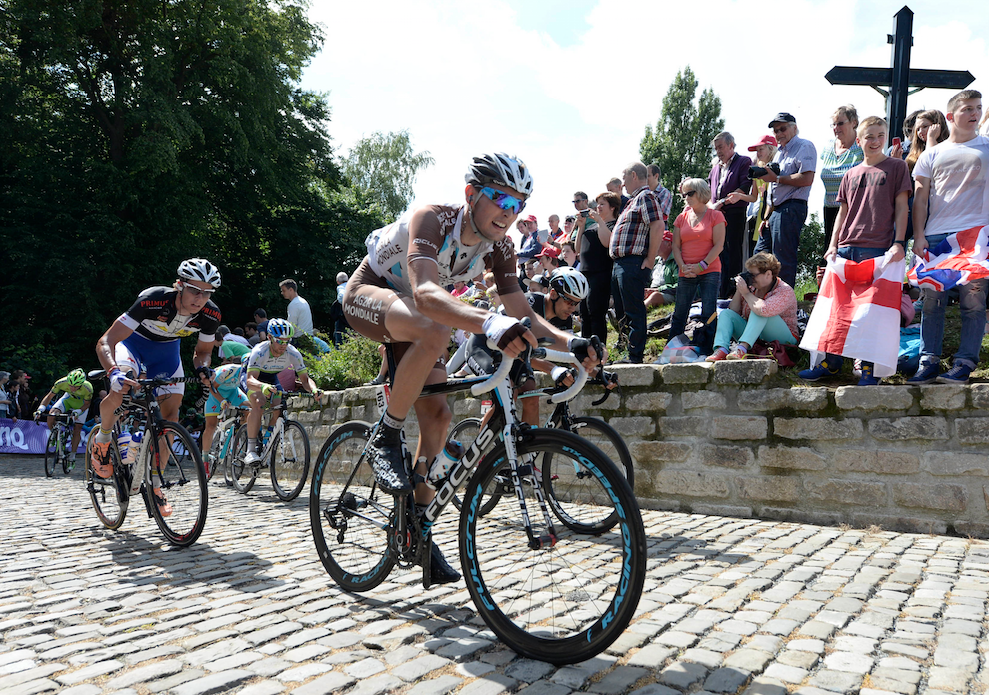 Daniel sur " travers les Flandres"