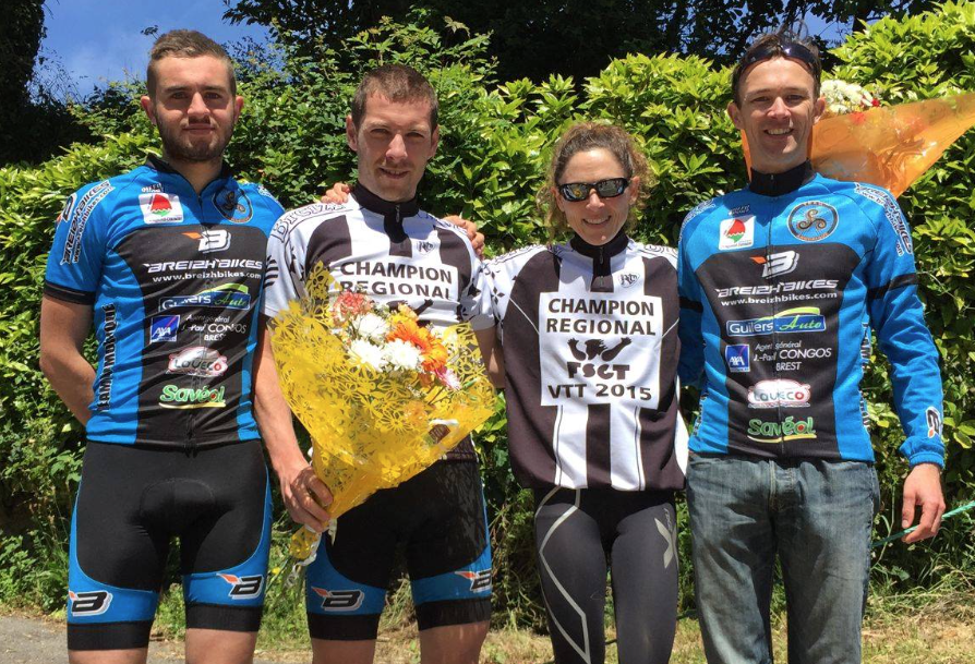 Championnat de Bretagne de VTT FSGT : le team Armorique au top