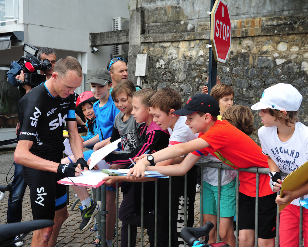 Le Critrium du Dauphin 2015 pour Froome