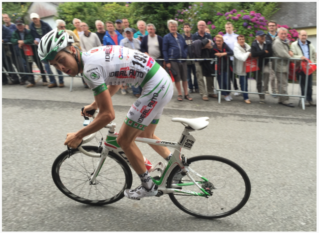 Tour de l'Avenir : avec Gesbert