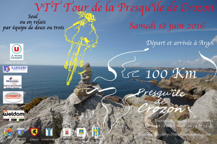  1er  VTT Tour de la  Presqu'le de Crozon