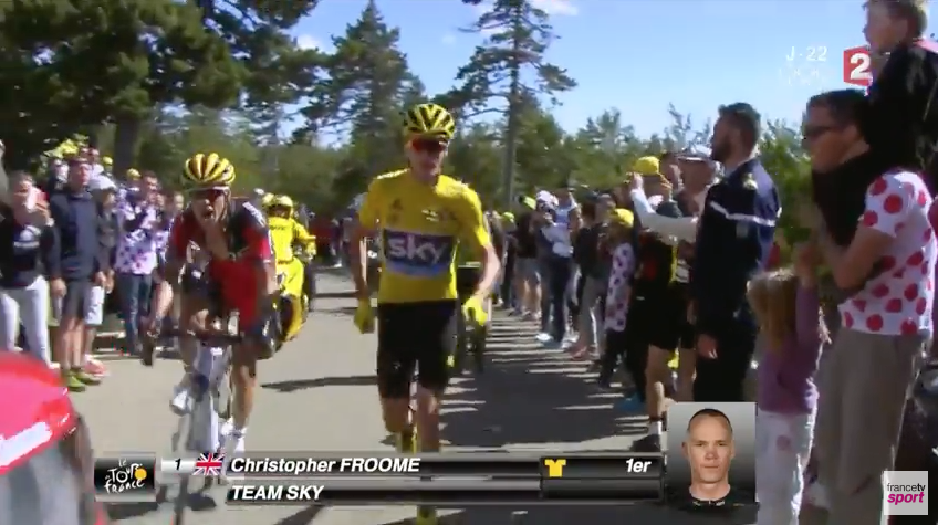 #12: Froome  pieds !