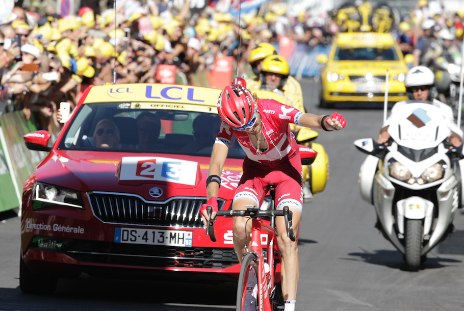 17e tape: Zakarin, tsar des Alpes