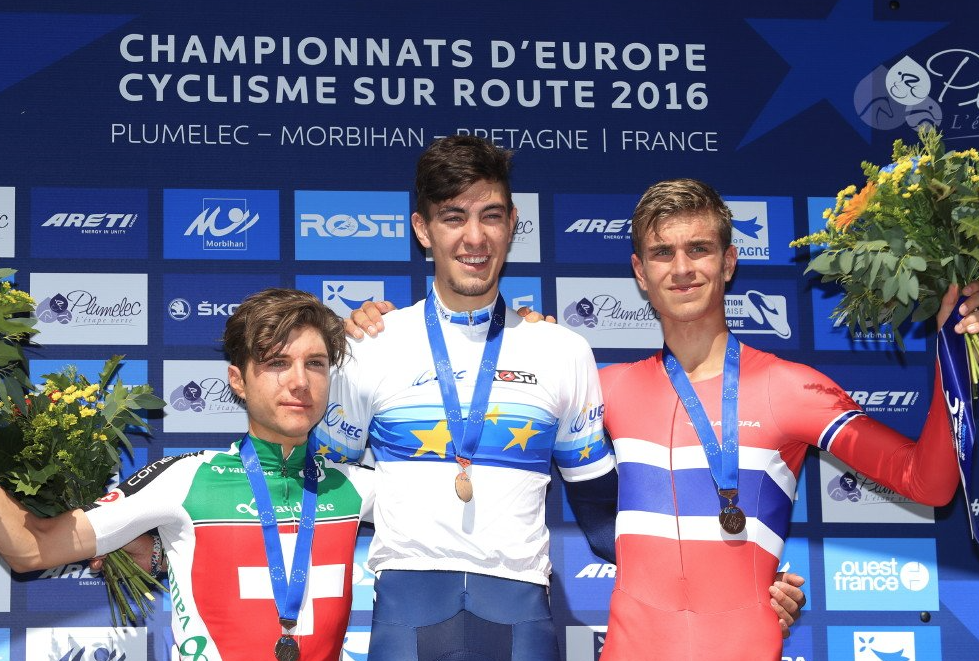 CLM Juniors hommes: Brunel champion d'Europe