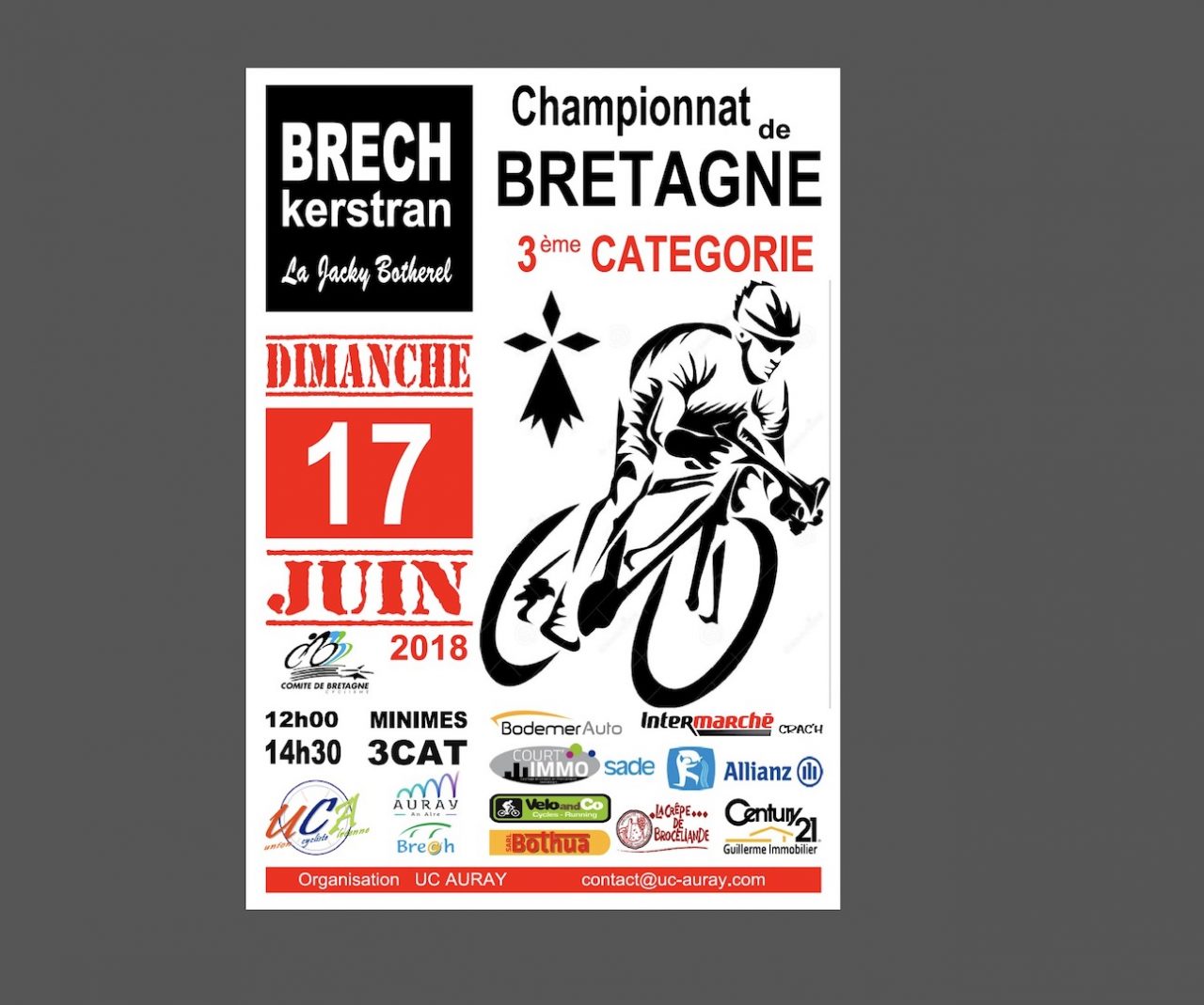 17 juin: Championnat de Bretagne des S3