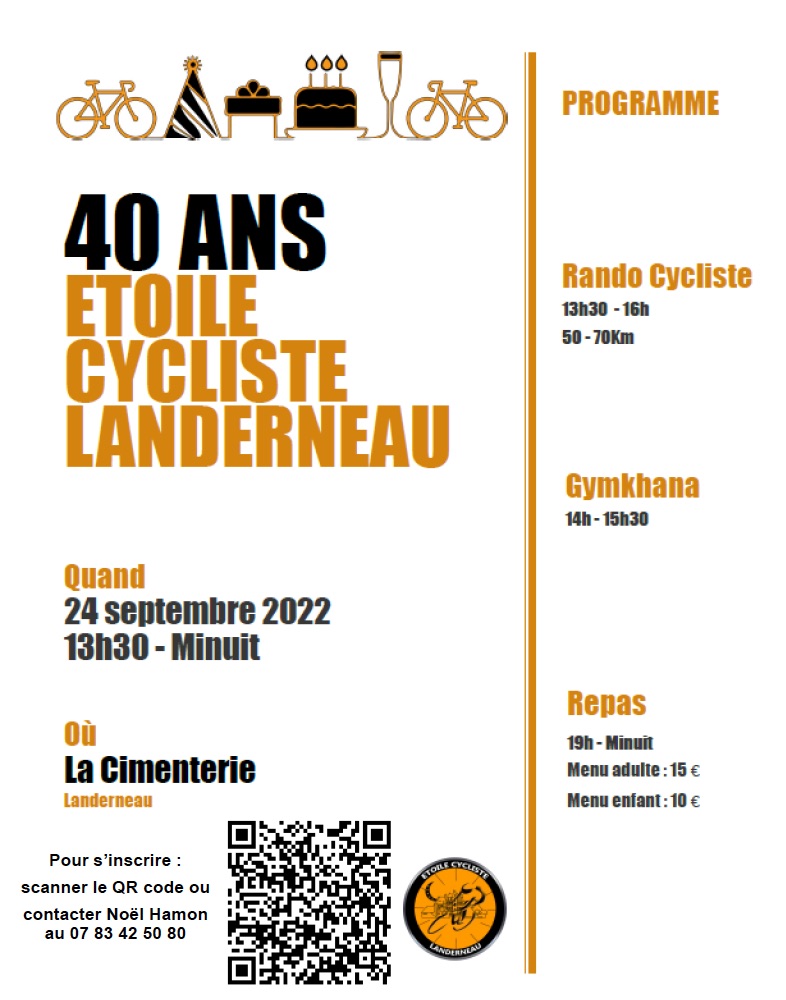 L'Etoile Cycliste de Landerneau fte ses 40 ans !