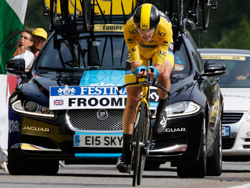 Christopher Froome :  Je pensais perdre du temps… 